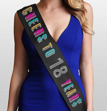 Retirement sash