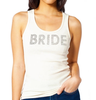 Gem Bride Rhinestone Tank Top