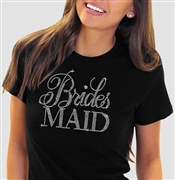 Bridesmaid w/Diamond Rhinestone T-Shirt