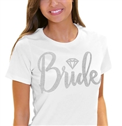 Bridesmaid w/Diamond Rhinestone T-Shirt