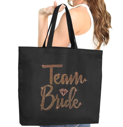 team bride canvas bag